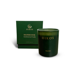 Balinese Dusk – Sandalwood and Vanilla Candle