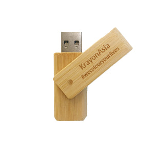 Bamboo Casing Pendrive